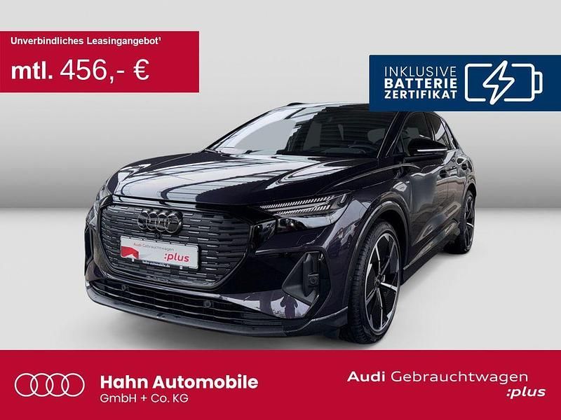 Auroraviolett metallic Gebraucht 2025 Audi Q4 e-tron S-Line SUV | 49.930 € (Fairer Preis) - Bild 1/3