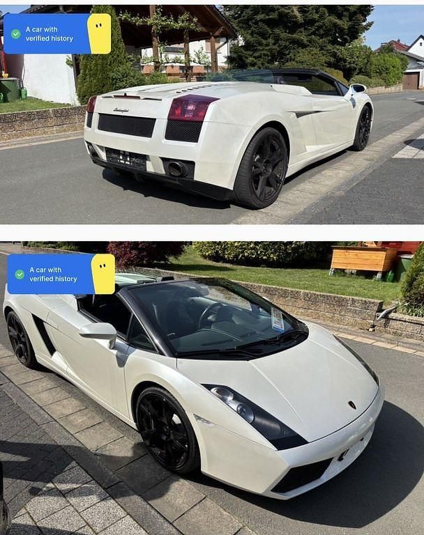 Gebraucht Lamborghini Gallardo 519 PS (381 kW) 2008 Weiß Coupé