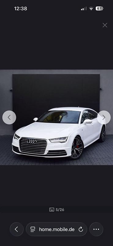 Gebraucht Audi A7 190 PS (139 kW) 2017 Weiß Kleinwagen