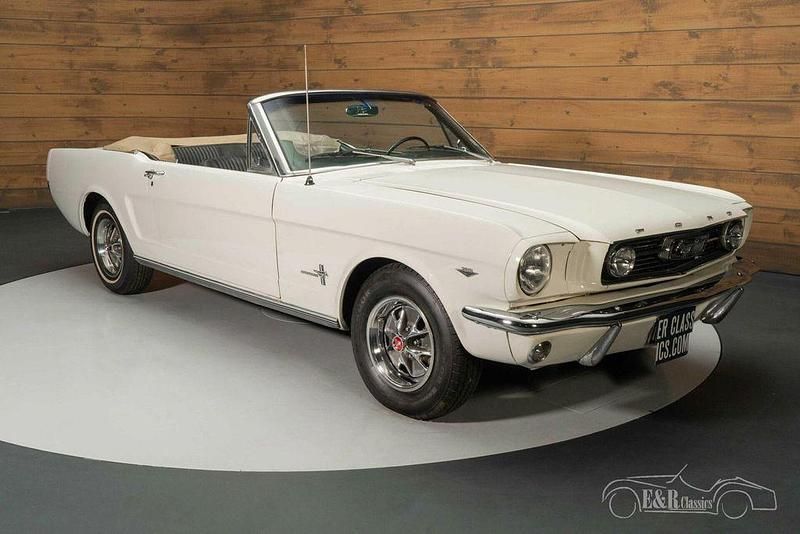 Gebraucht Ford Mustang 205 PS (150 kW) 1966 Weiß Cabrio