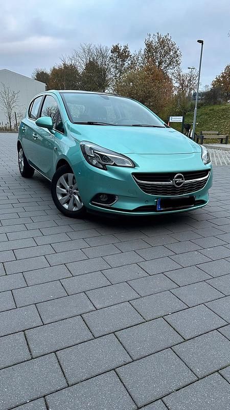 Gebraucht Opel Corsa Innovation 101 PS (74 kW) 2015 Grün Kleinwagen