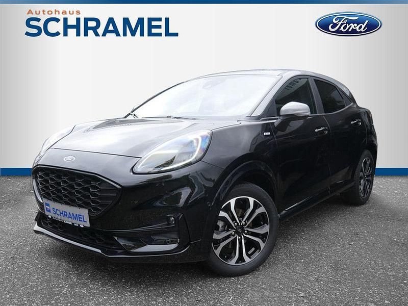 Schwarz Gebraucht 2022 Ford Puma Gen-E ST-Line X SUV | 20.870 € (Fairer Preis) - Bild 1/4