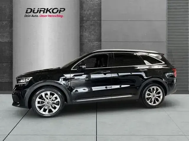 Gebraucht Kia Sorento Platinum Edition 202 PS (148 kW) 2021 (abp) auroraschwarz met. SUV