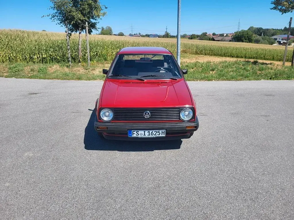 Gebraucht VW Golf II 77 PS (56 kW) 1985 Rot Kleinwagen