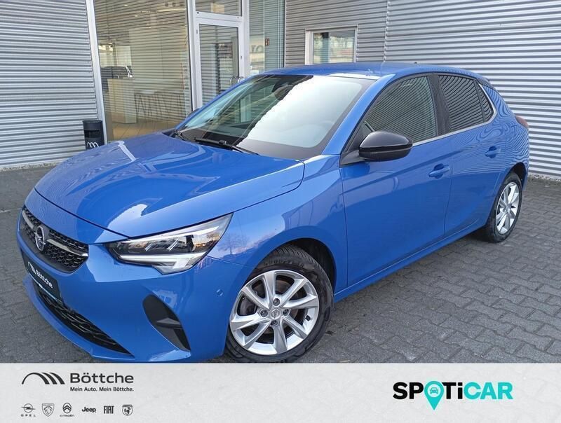 Lackierung voltaic blue met/ty Gebraucht 2023 Opel Corsa Elegance Limousine | 16.990 € (Fairer Preis) - Bild 1/4
