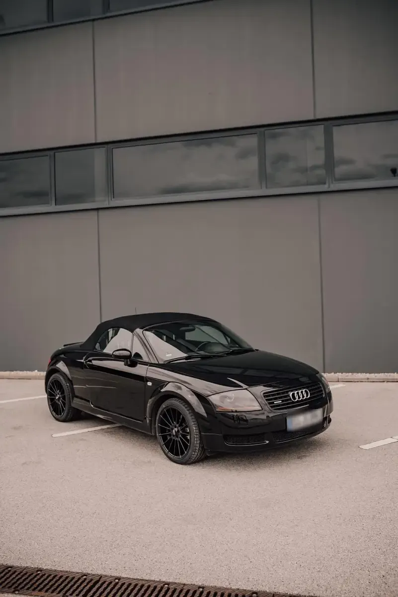 Gebraucht Audi TT Roadster Design 224 PS (164 kW) 2000 Schwarz Cabrio
