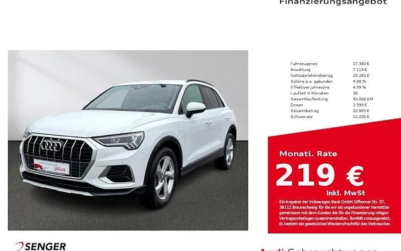 Gebraucht Audi Q3 Advanced Plus 150 PS (110 kW) 2023 Ibisweiß SUV