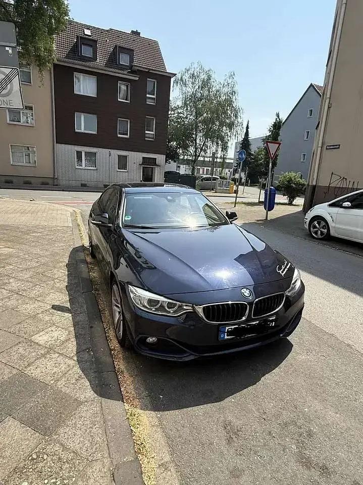 Gebraucht BMW 420 Gran Coupé Sport Line 190 PS (139 kW) 2017 Blau Coupé