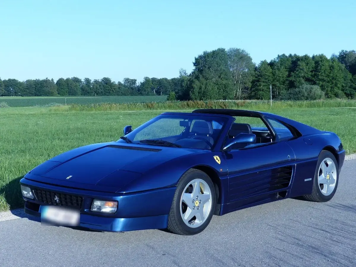 Gebraucht Ferrari 348 320 PS (235 kW) 1994 Blau Cabrio