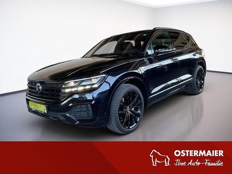 Schwarz Gebraucht 2021 VW Touareg R-line SUV | 48.770 € (Fairer Preis) - Bild 1/4