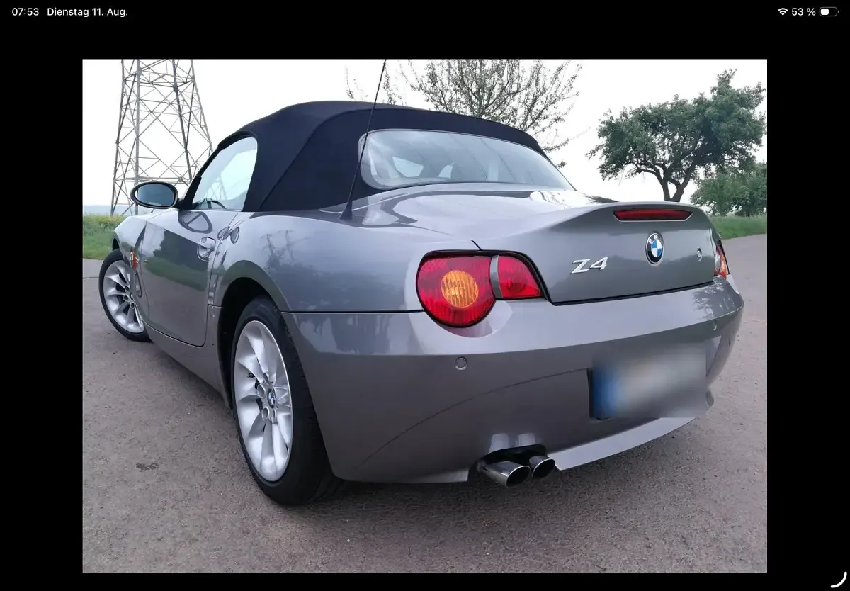 Gebraucht BMW Z4 231 PS (169 kW) 2004 Grau Cabrio