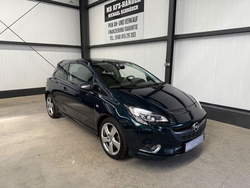 Schwarz metallic Gebraucht 2015 Opel Corsa Kleinwagen | 8.950 € (Guter Preis) - Bild 1/4