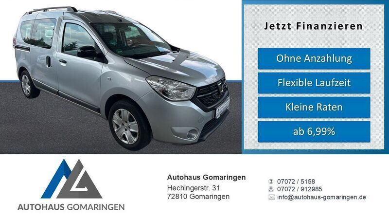 Grau Gebraucht 2020 Dacia Dokker Comfort Van | 14.999 € (Fairer Preis) - Bild 1/4
