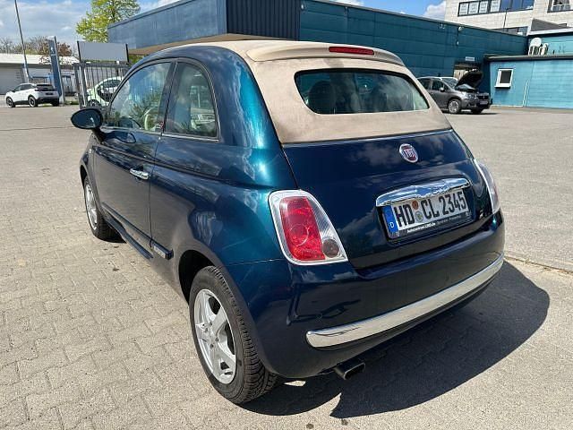 Gebraucht Fiat 500C Lounge 69 PS (50 kW) 2015 Tamno plava metalik Cabrio