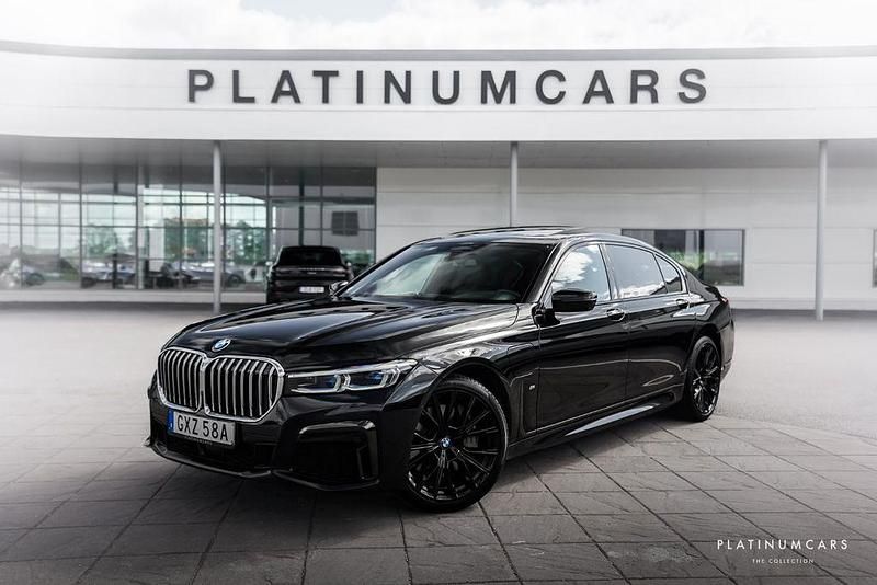 Schwarz Gebraucht 2019 BMW 745 M Sport Limousine | 64.809 € - Bild 1/4