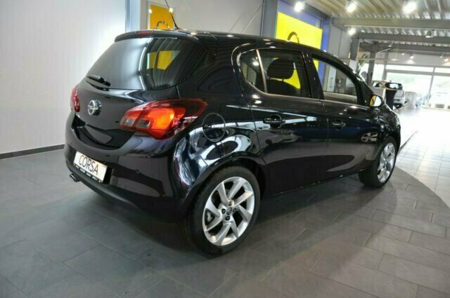 Gebraucht Opel Corsa 101 PS (74 kW) 2019 Blau metallic Kleinwagen