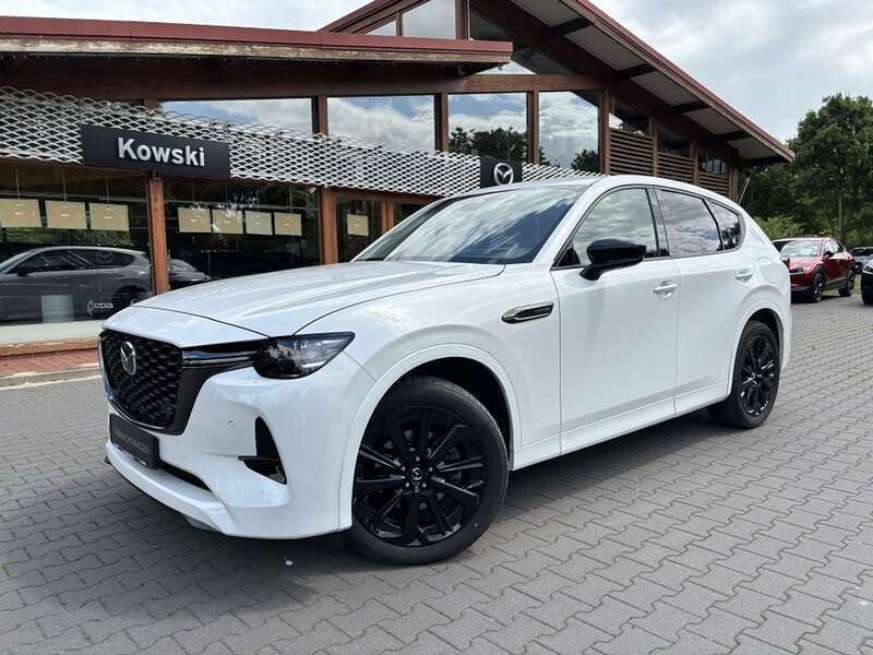 Rhodium white Gebraucht 2023 Mazda CX-60 Homura-Line SUV | 45.890 € (Etwas zu teuer) - Bild 1/4