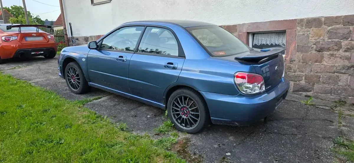 Gebraucht Subaru Impreza 105 PS (77 kW) 2007 Blau Limousine