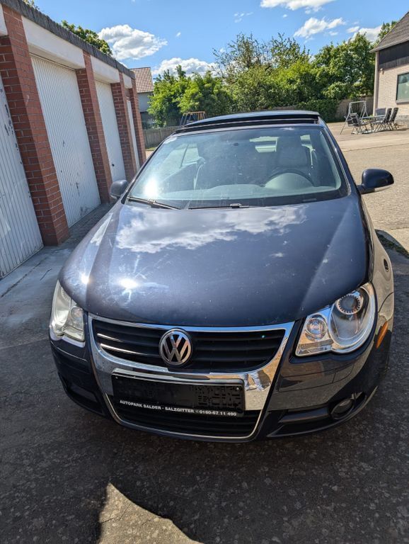Blau Gebraucht 2008 VW Eos Cabrio | 3.900 € (Superpreis) - Bild 1/4