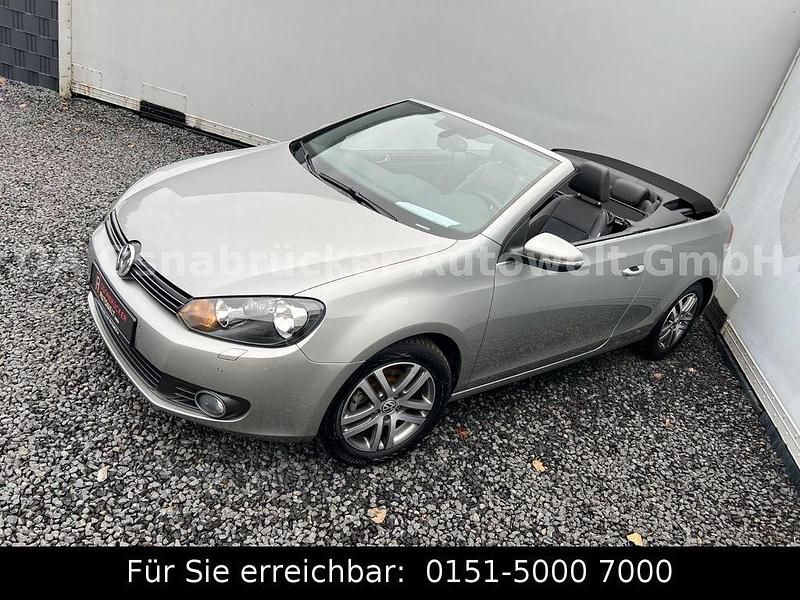 Silber Gebraucht 2012 VW Golf Cabriolet Cabrio | 11.800 € (Fairer Preis) - Bild 1/3