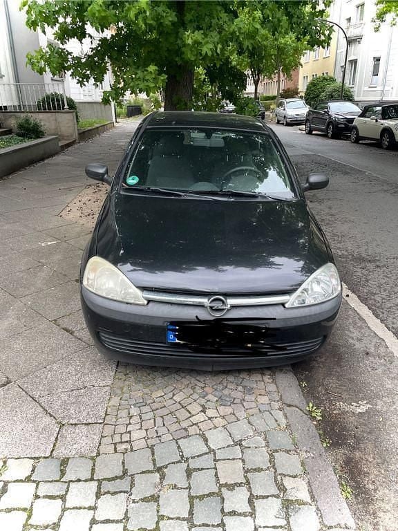 Schwarz Gebraucht 2003 Opel Corsa | 600 € (Guter Preis) - Bild 1/4