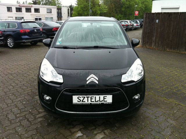 Gebraucht Citroën C3 Tendance 92 PS (67 kW) 2011 Schwarz Kleinwagen