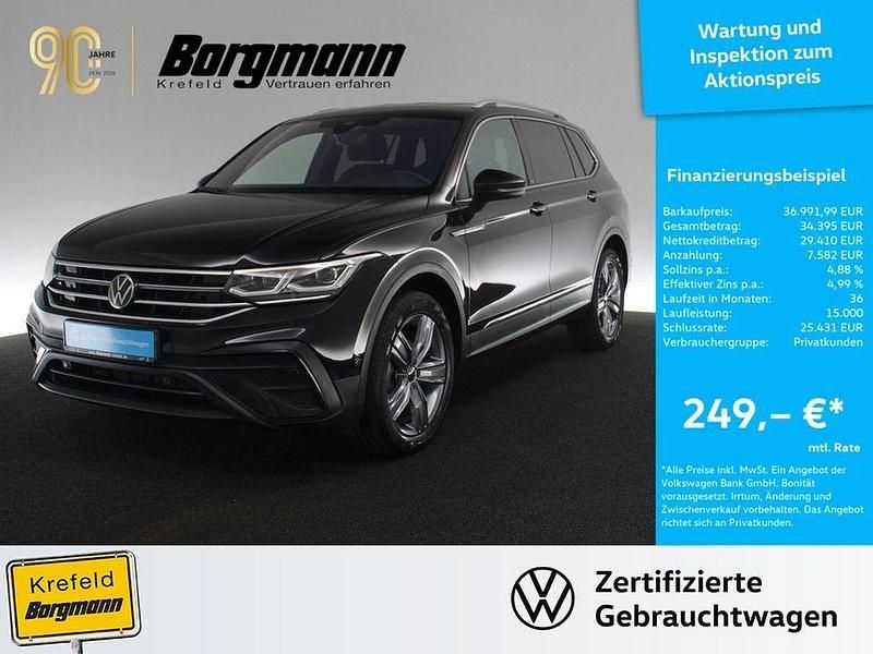 Gebraucht VW Tiguan Allspace Move 150 PS (110 kW) 2024 Schwarz / deep black SUV