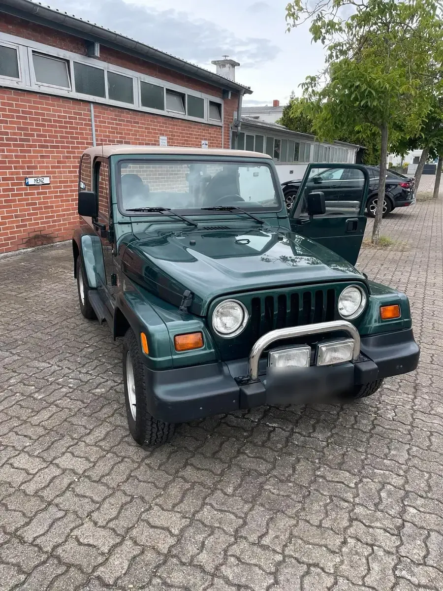 Gebraucht Jeep Wrangler Sahara 169 PS (124 kW) 1999 Grün SUV