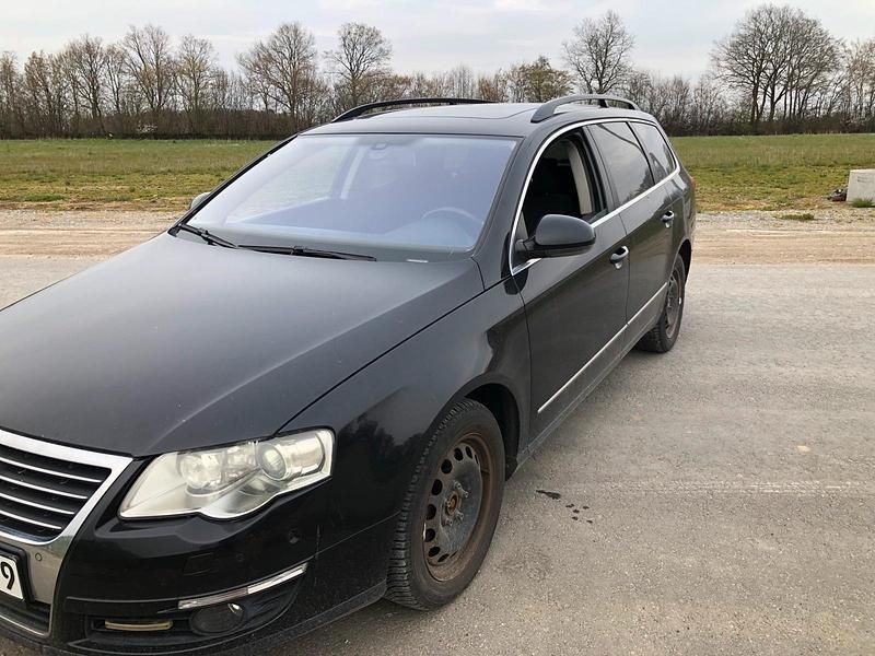 Usata VW Passat 170 CV (125 kW) 2008 Nero Station wagon
