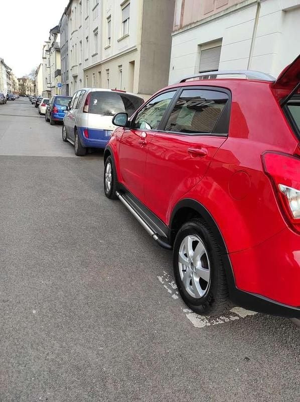 Usata SsangYong Korando Quartz 175 CV (128 kW) 2016 Rosso SUV