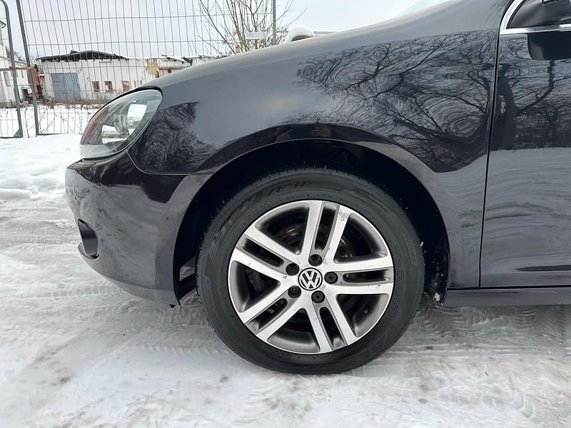 Gebraucht VW Golf VI 105 PS (77 kW) 2010 Schwarz Kleinwagen