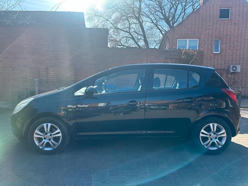 Gebraucht Opel Corsa 75 PS (55 kW) 2010 Schwarz Kleinwagen