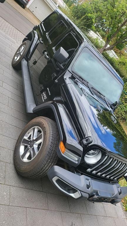 Schwarz Gebraucht 2019 Jeep Wrangler Sahara SUV | 36.999 € (Superpreis) - Bild 1/4