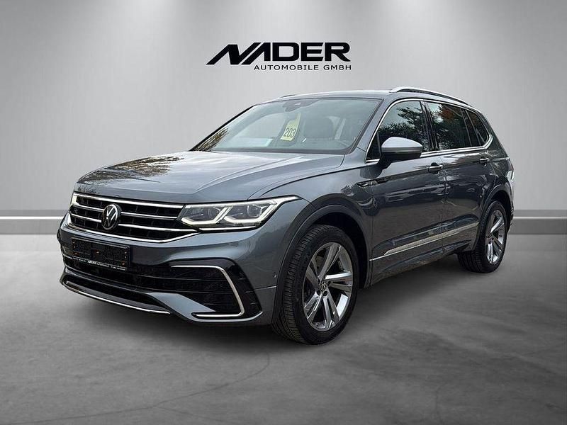 Gebraucht VW Tiguan Allspace R-line 200 PS (147 kW) 2021 Grau SUV