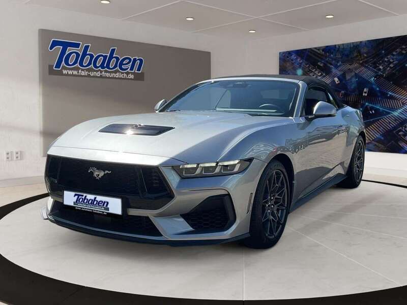 Silber Neu 2025 Ford Mustang GT Cabrio | 63.950 € (Fairer Preis) - Bild 1/4
