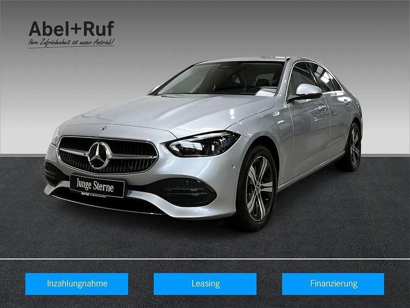 Silber Gebraucht 2022 Mercedes C180 Avantgarde Limousine | 30.889 € (Guter Preis) - Bild 1/4