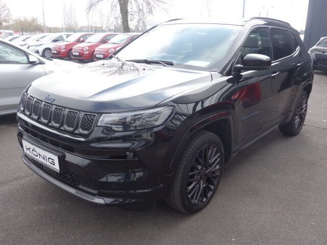 Schwarz Gebraucht 2022 Jeep Compass SUV | 27.777 € (Guter Preis) - Bild 1/4
