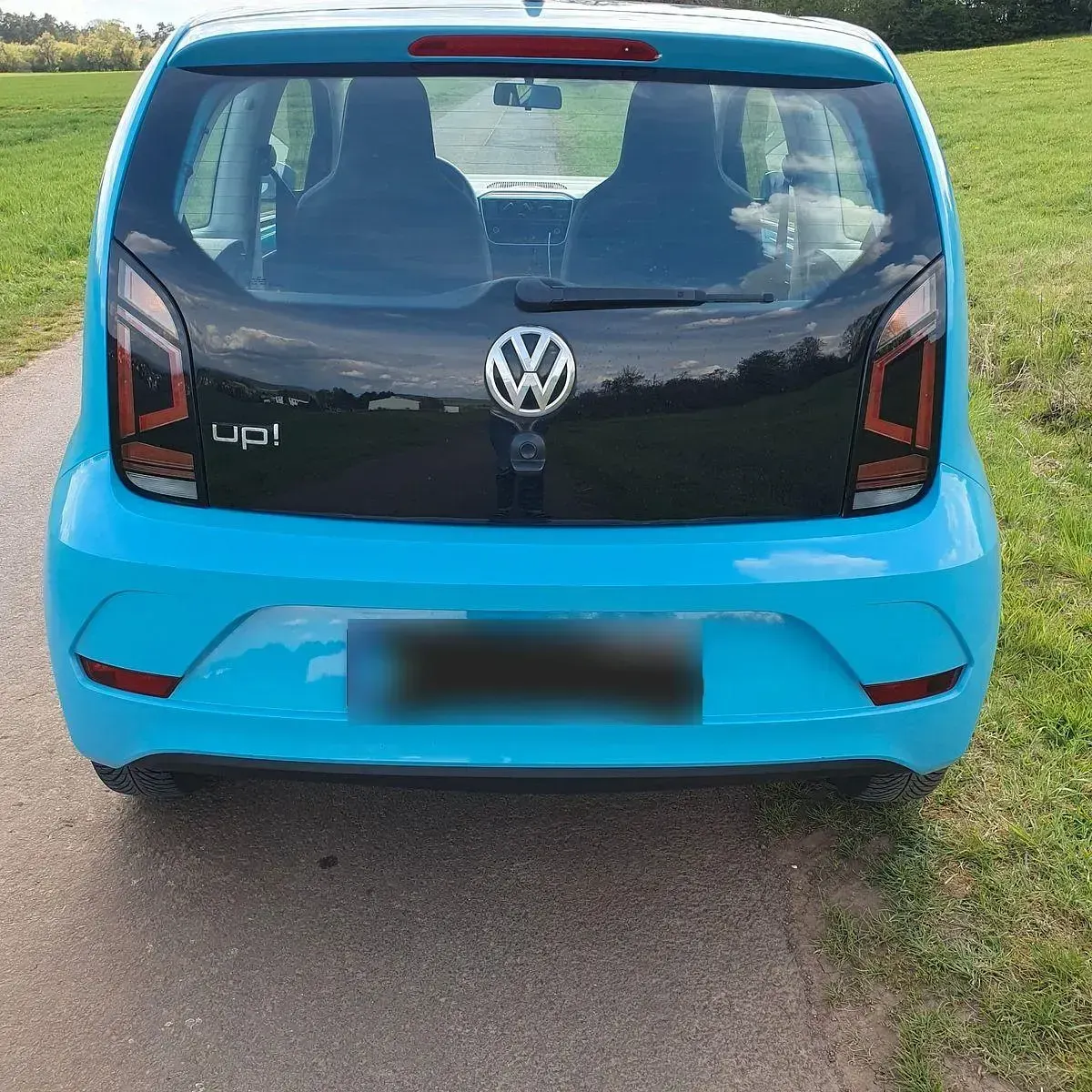 Usata VW up! 60 CV (44 kW) 2017 Blu Utilitaria