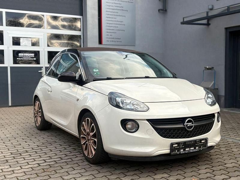 Weiß Gebraucht 2016 Opel Adam Open Air Kleinwagen | 6.790 € (Fairer Preis) - Bild 1/4