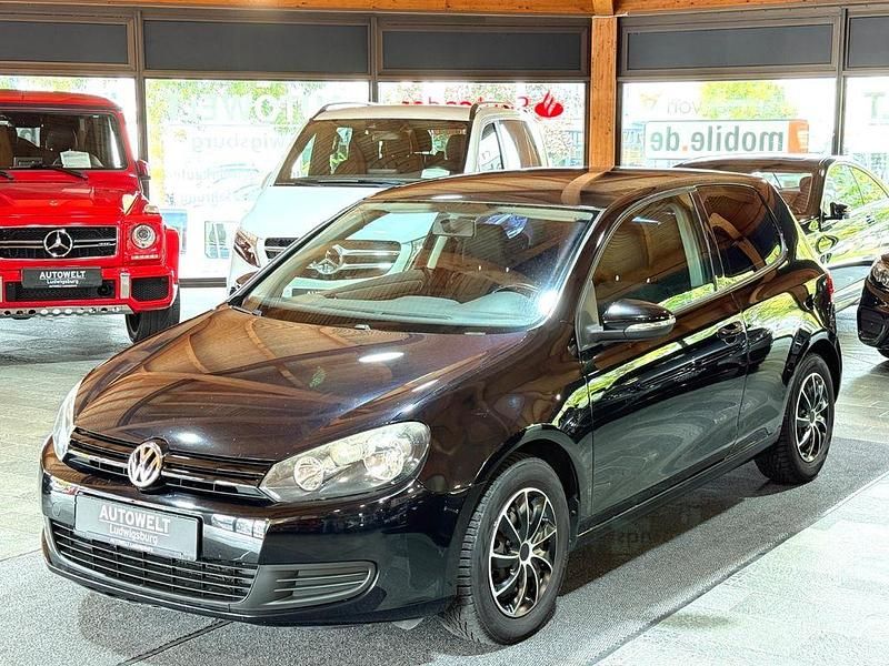 Schwarz Gebraucht 2009 VW Golf VI Trendline Limousine | 2.997 € (Superpreis) - Bild 1/4