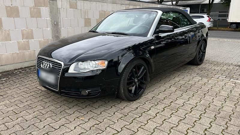Schwarz Gebraucht 2006 Audi A4 Cabriolet Comfort Cabrio | 6.599 € (Fairer Preis) - Bild 1/4