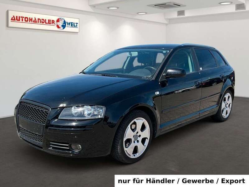 Schwarz Gebraucht 2006 Audi A3 Sportback Ambition Limousine | 2.499 € (Superpreis) - Bild 1/3