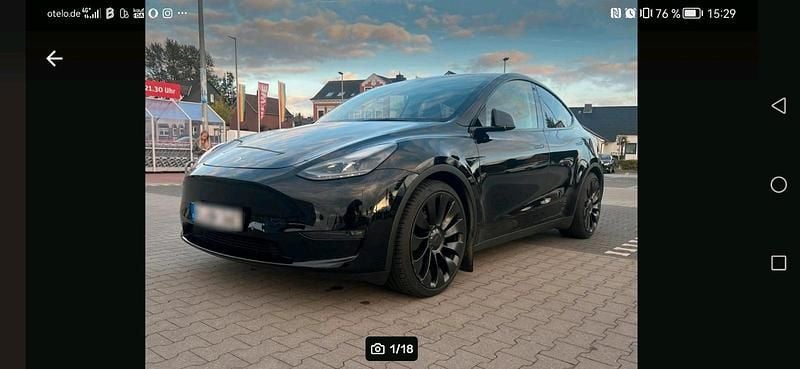 Schwarz Gebraucht 2022 Tesla Model Y Performance SUV | 35.000 € (Superpreis) - Bild 1/4