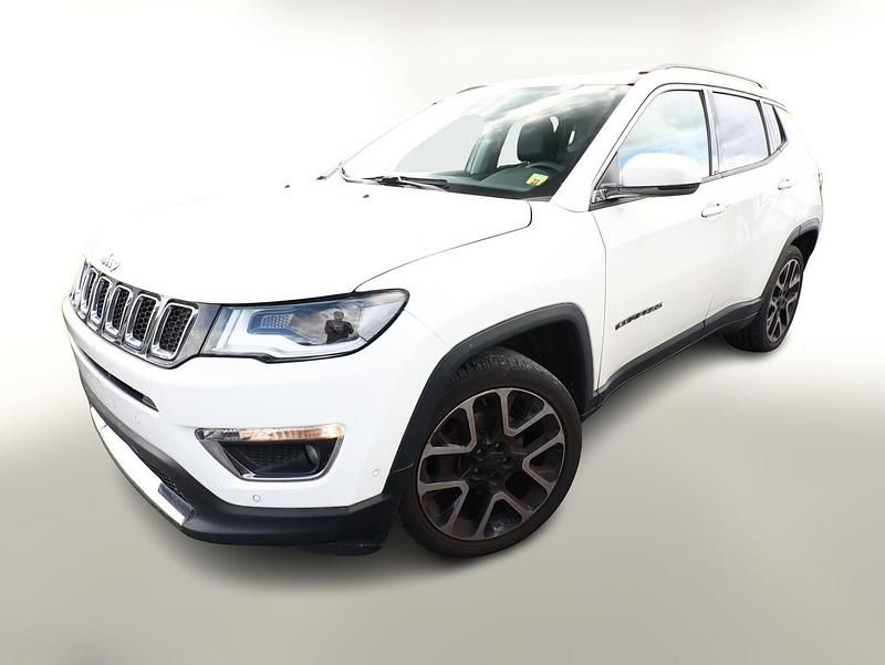 White clear coat Gebraucht 2018 Jeep Compass Limited SUV | 15.469 € (Fairer Preis) - Bild 1/4