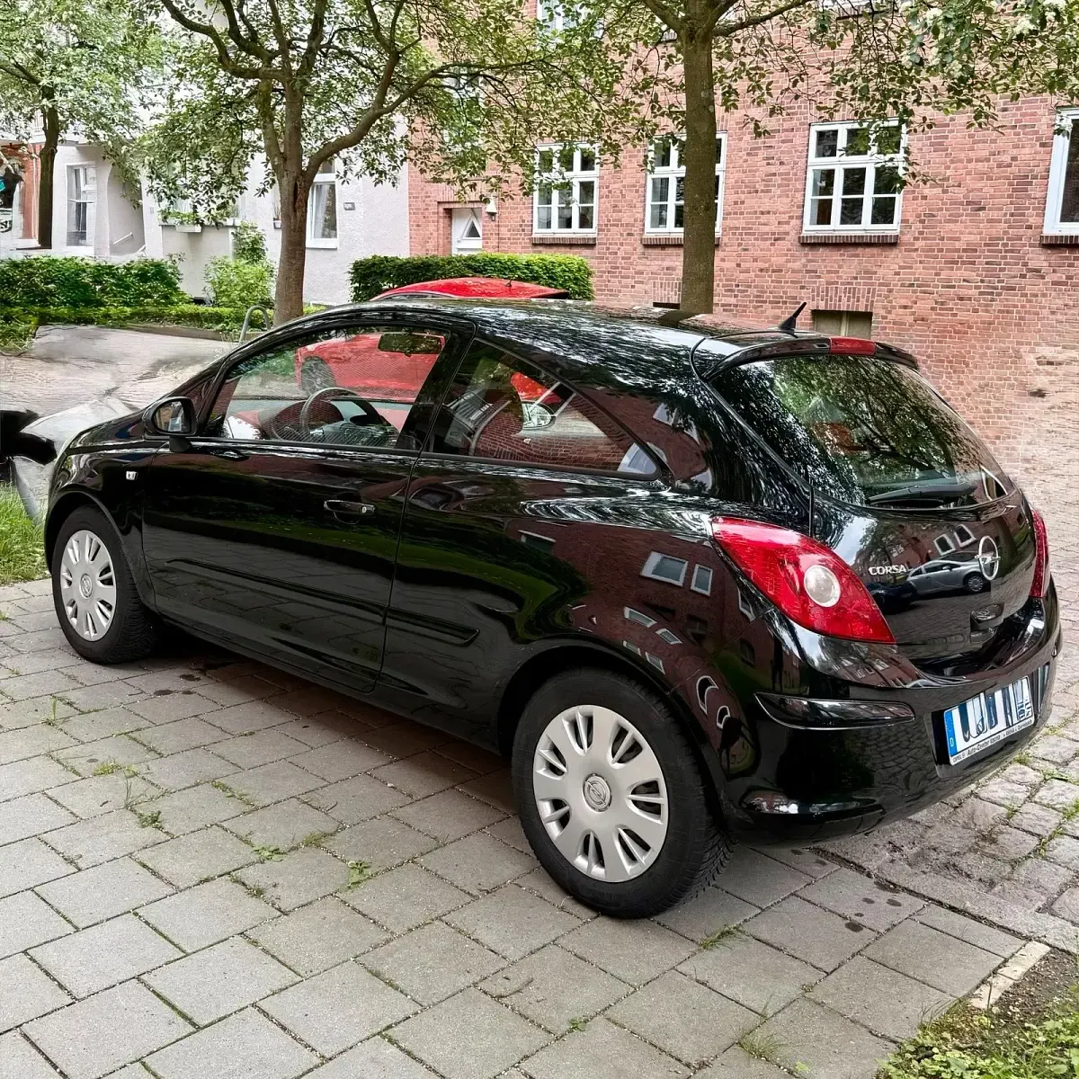 Gebraucht Opel Corsa 60 PS (44 kW) 2007 Schwarz Kleinwagen