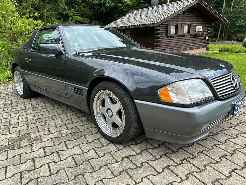 Gebraucht Mercedes SL320 231 PS (169 kW) 1995 Schwarz Cabrio