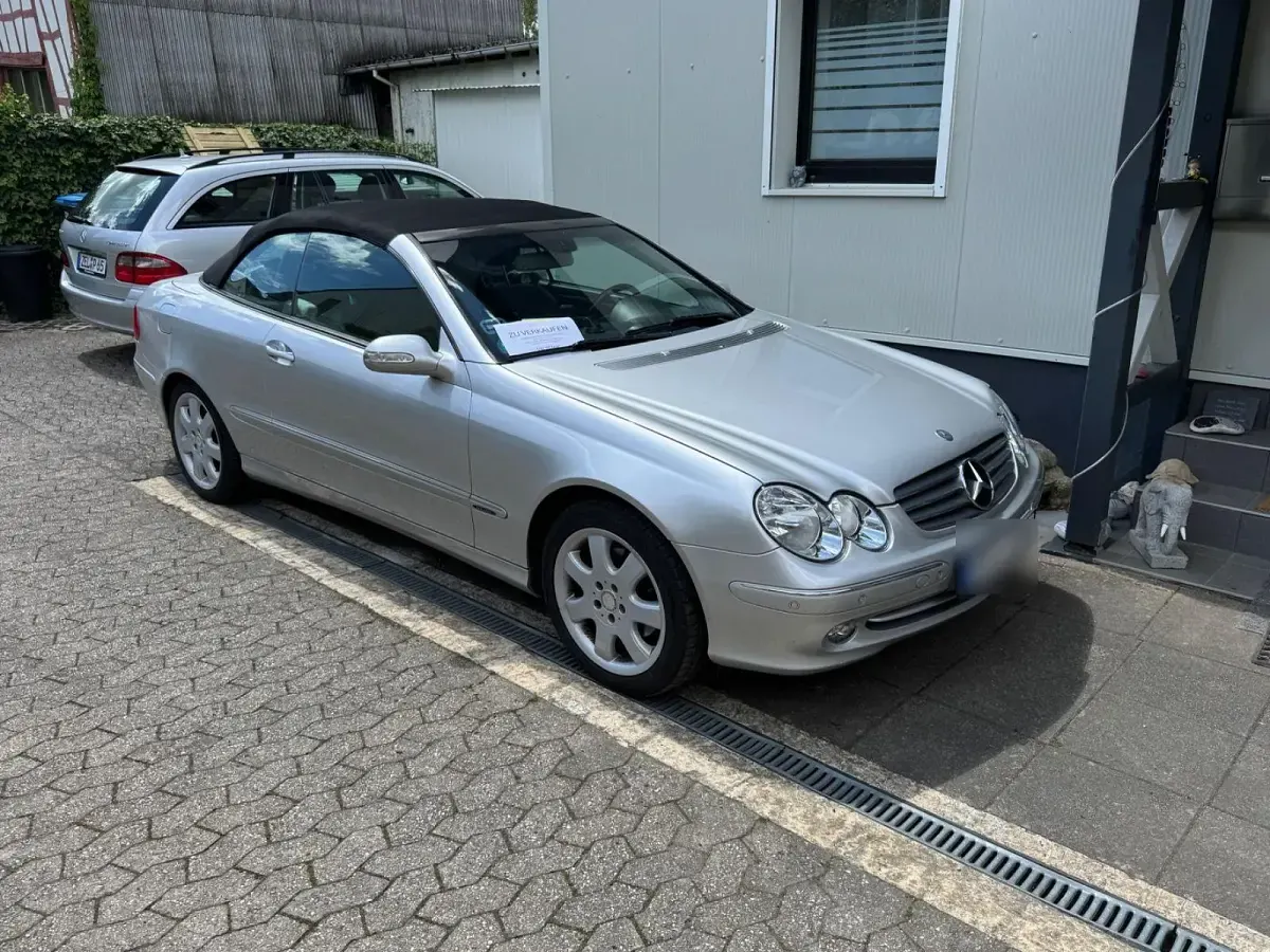 Gebraucht Mercedes CLK200 Elegance 163 PS (119 kW) 2005 Silber Cabrio