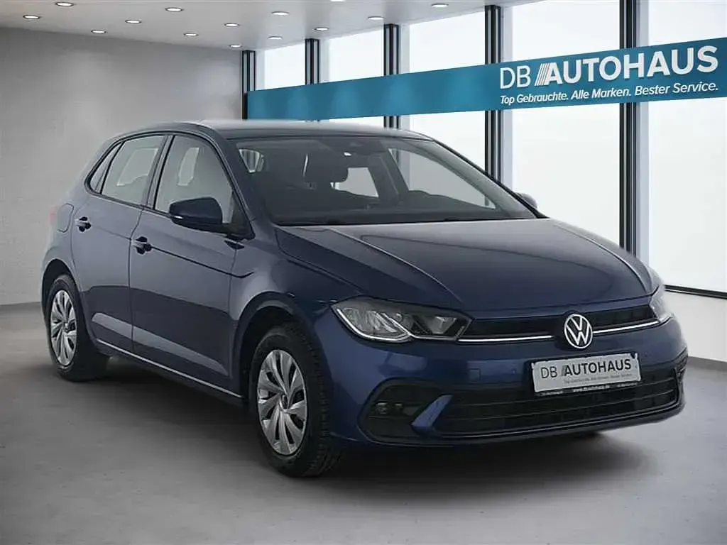 Gebraucht VW Polo Life 95 PS (69 kW) 2022 Blau Kleinwagen