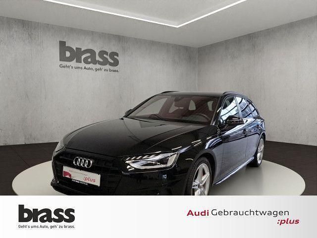Mythosschwarz metallic Gebraucht 2024 Audi A4 Advanced Plus Kombi | 47.400 € - Bild 1/4