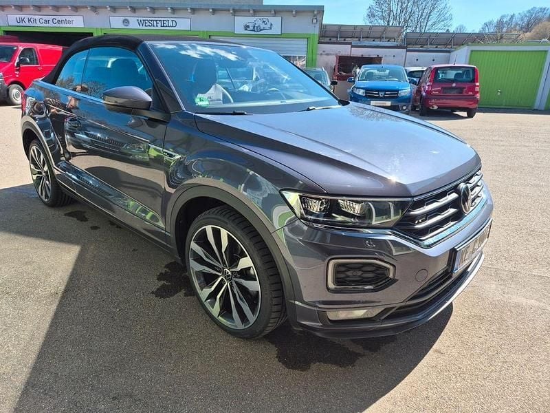Gebraucht VW T-Roc Cabriolet R-line 150 PS (110 kW) 2022 Grau Cabrio